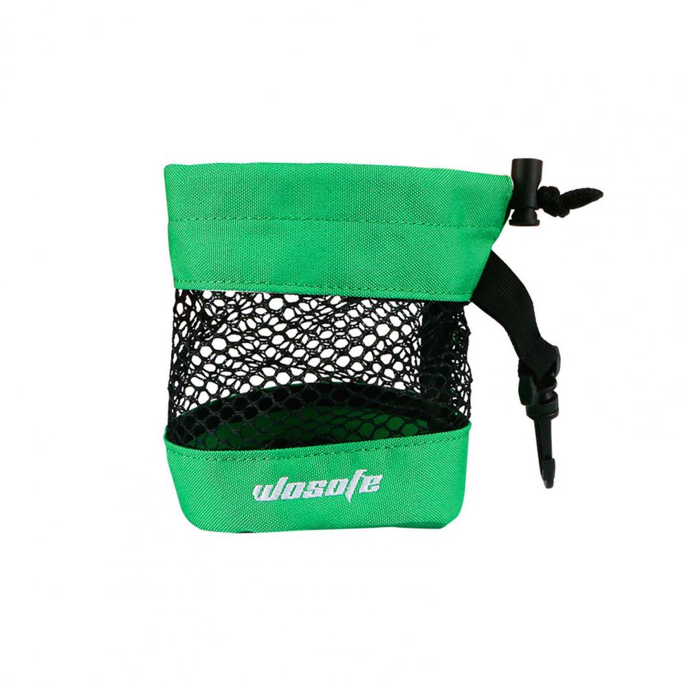 Golfbal Opbergtas Met Hangende Gesp Grote Capaciteit Golfbal Draagtas Draagbare Golf Accessoire Organizer Pouch: green