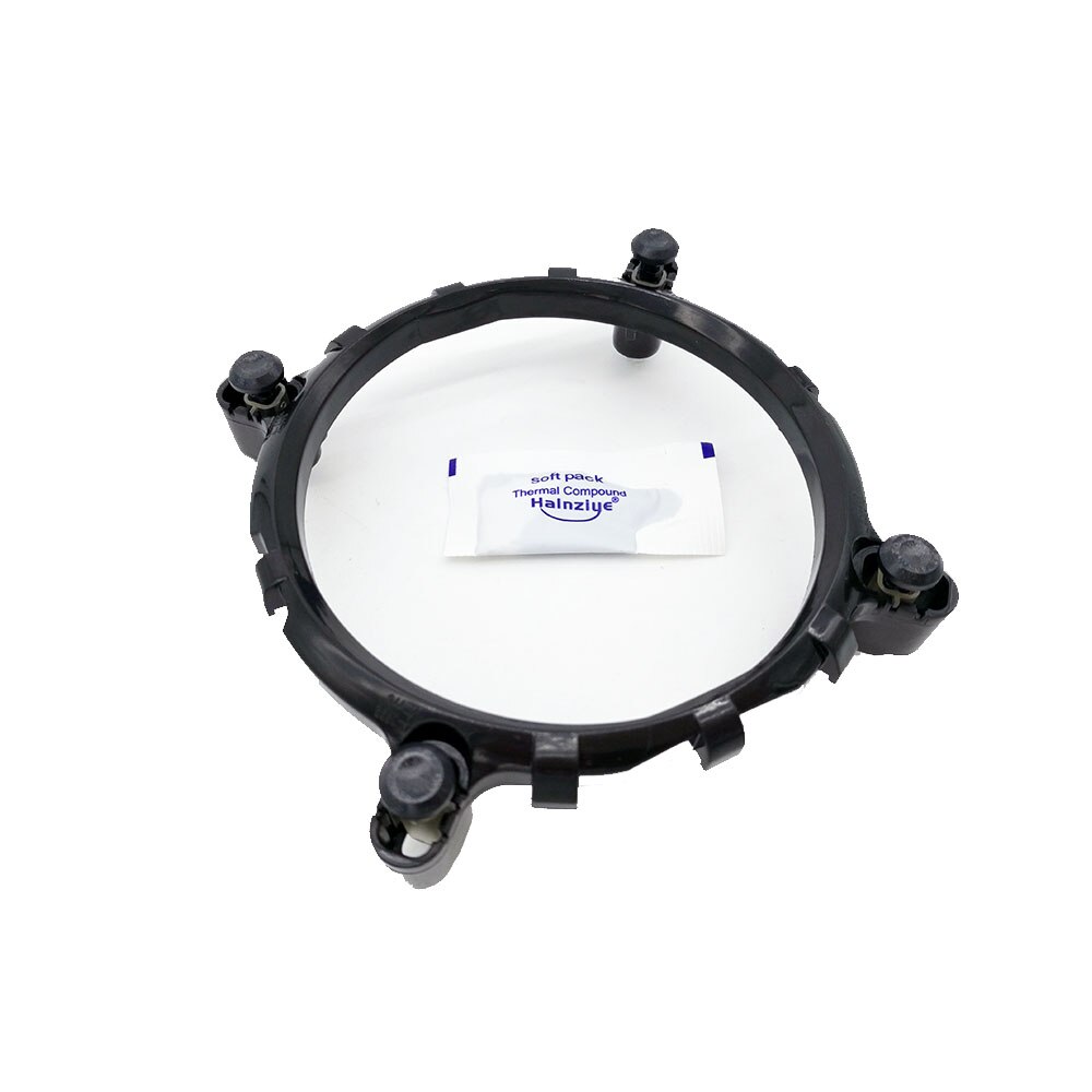 3 In 1 Desktop CPU Cooler Holder Base For LGA 775 115X 1366 Socket Fan Bracket Heatsink Mini Thermal Paste As