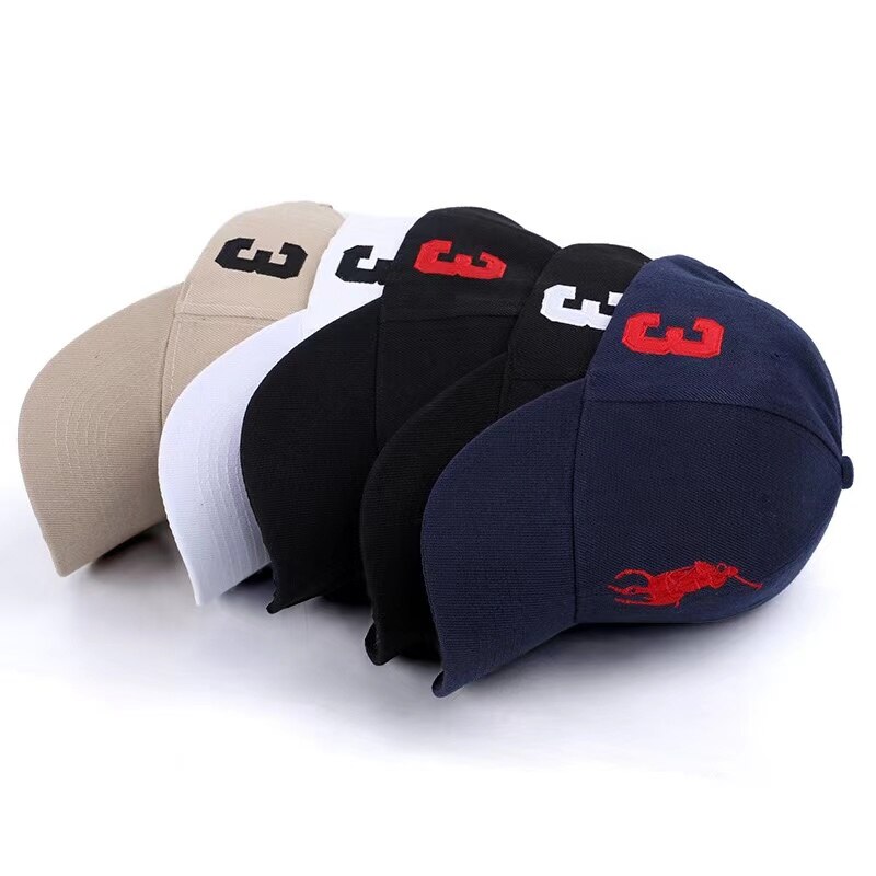 student ins cap soft top all-match baseball cap for men women's summer hat Men's baseball cap hats for women