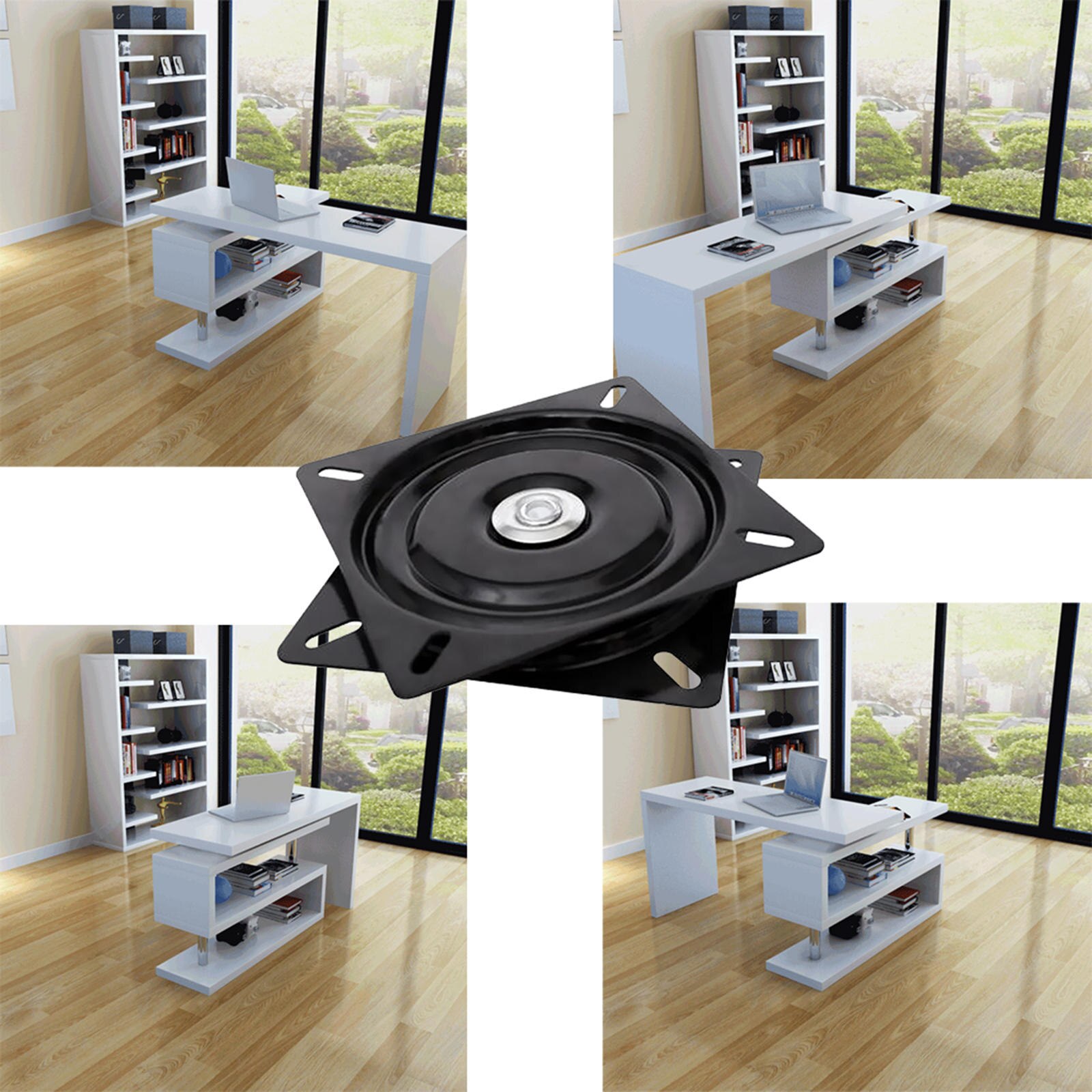 Rotating Swivel Plate Seat Swivel Base Mount Plate for Boat Bar Stool Home Bar Furniture