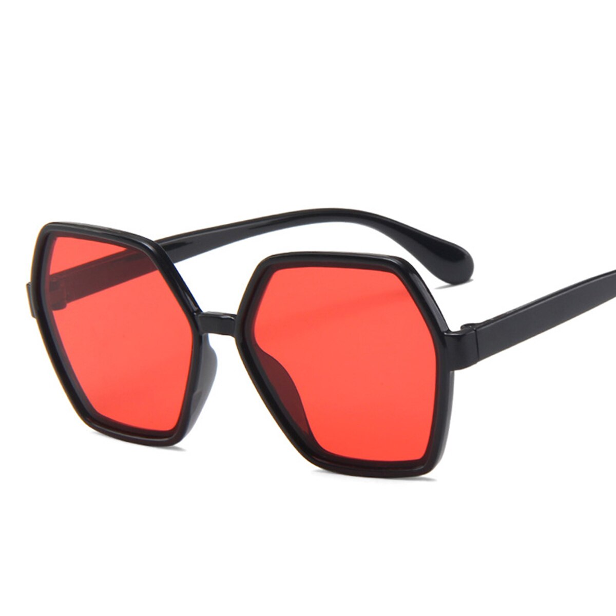 Gafas de sol Anti-UV para niños y niñas, lentes de sol con forma geométrica, Anti-UV, para exteriores, playa, Viajes: C