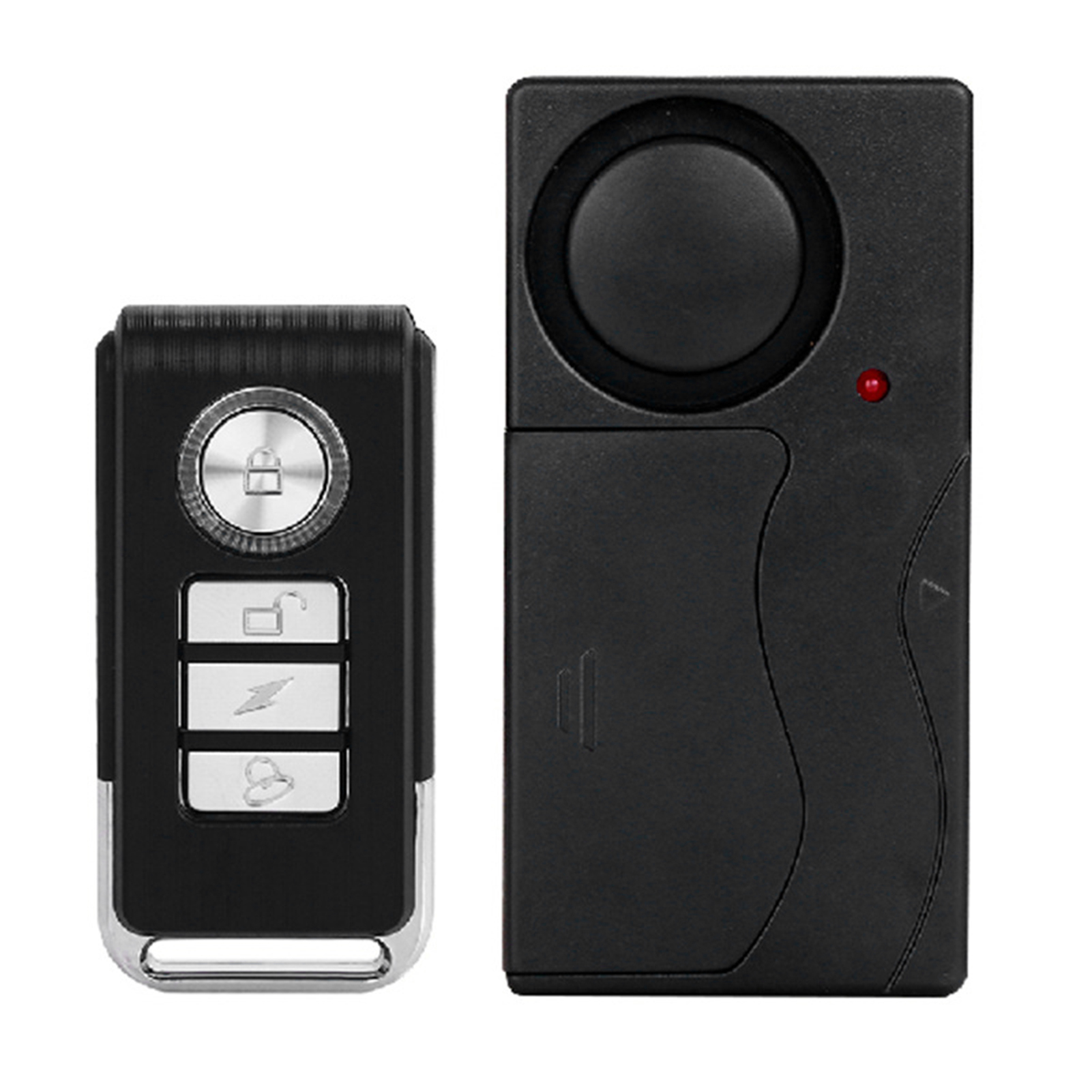 110dB Bike Alarm Draadloze Vibratie Motion Sensor Motorcycle Fiets Security Sensoren Fiets Alarm Met Afstandsbediening