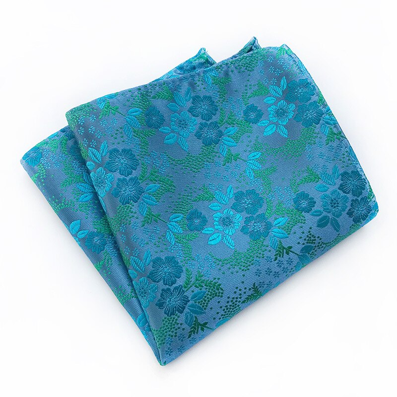 Plum Flower Suit Pocket Handkerchief Chest Silk Napkin Towel Pocket Square