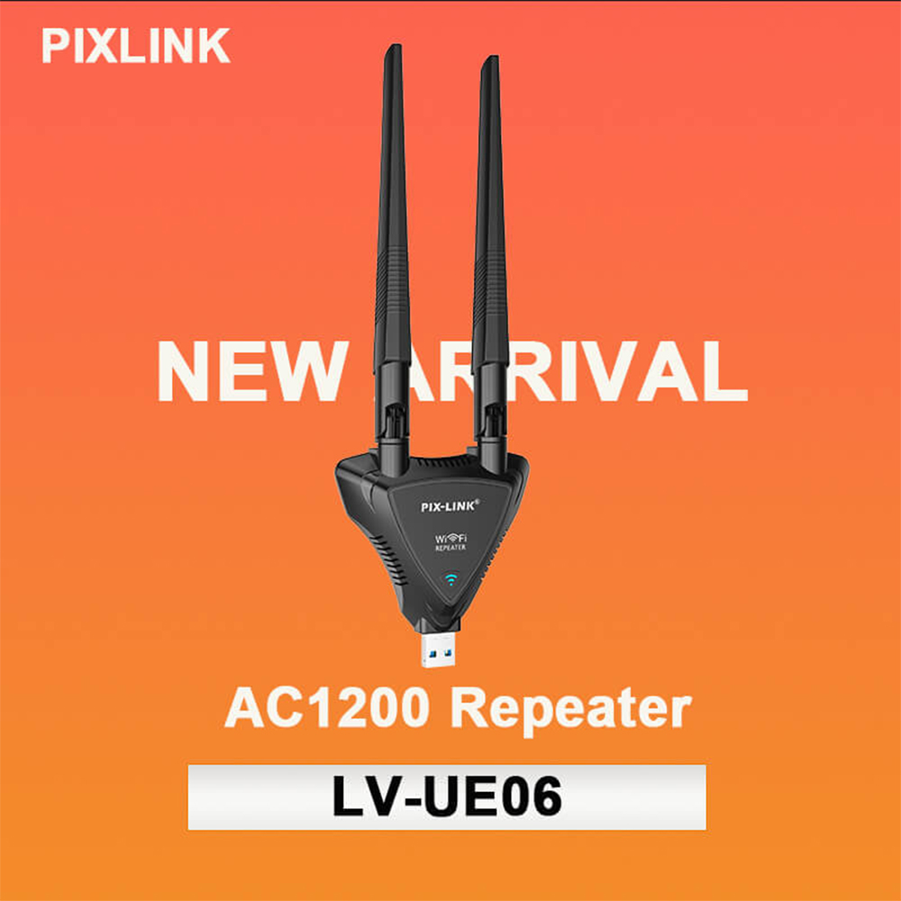router bezprzewodowy USB wzmacniacz sygnału Wi-Fi zasilany przez USB przedłużacz zasięgu Wi-Fi 300 mb/s wzmacniacz sygnału podwójne anteny PIX-połączyć UE06