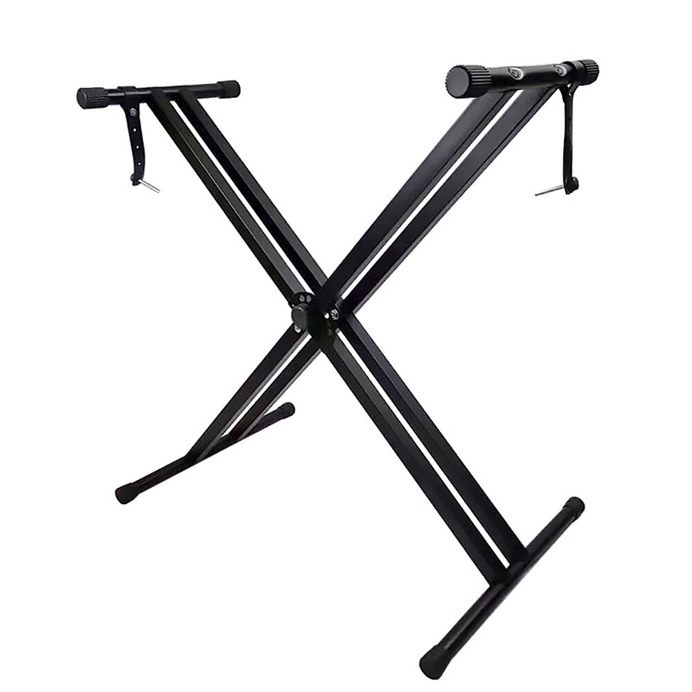 Universele Opvouwbare Piano Keyboard Stand Beugel Dubbele X-Stijl Metalen Met Anti-Slip Rubber Caps Voor Digitale Piano midi Keyboard