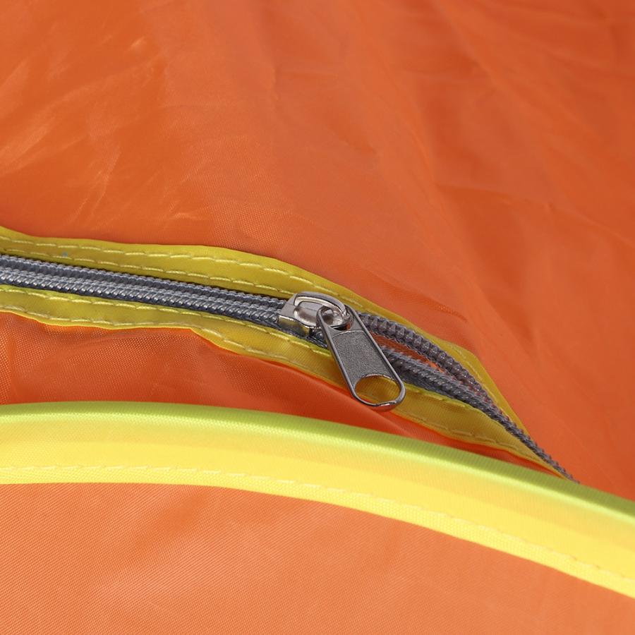 Portable Household Clothes Drying Bag Mini Folding Electric Dryer Machine Orange