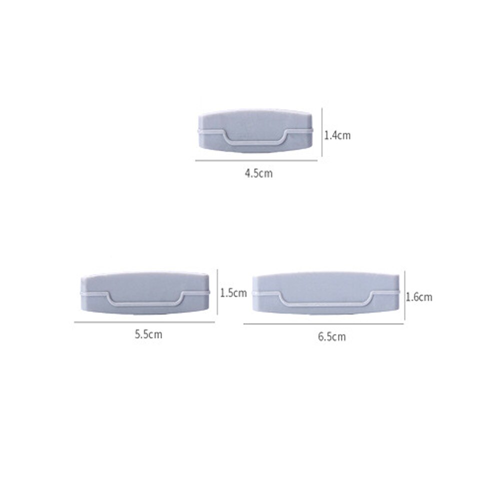 3Pcs/Set Portable Toothpaste Squeezer Toothpaste Dispenser Plastic Toothpaste Clip Bath Accessories