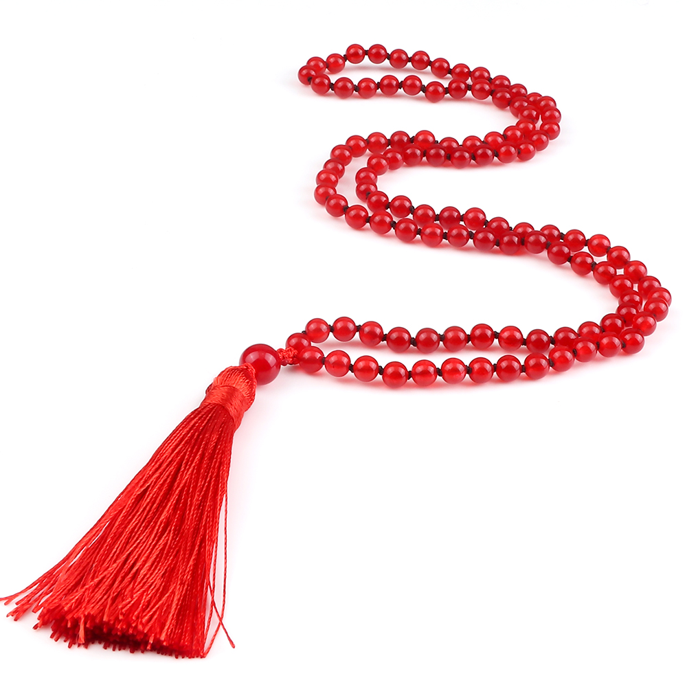 108 Beads Prayer Necklace Natural Green Stripe Onyx Stone Buddhist Buddha Meditation Bead Mala Necklace Women Men Jewelry: Antique Bronze Plated