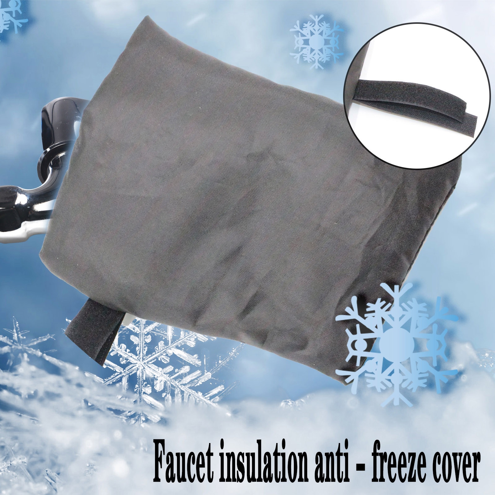1pcs Outdoor Faucet Cover Anti-Freeze Hose Bib Water Faucet Protector Frost Protection Cover Winter Saving Tap