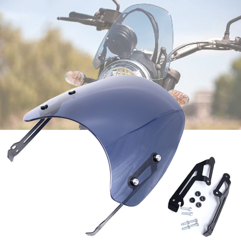 Motorcycle Retro Windshield for DUCATI SCRAMBLER 16+ Liberty Modified Windshield