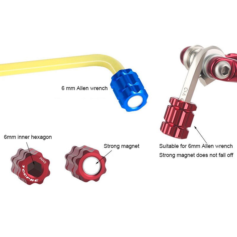 Fiets crank demontage gereedschap aluminiumlegering mtb racefiets crankstel arm afdekking gereedschap kettingwielsleutel fietsaccessoires