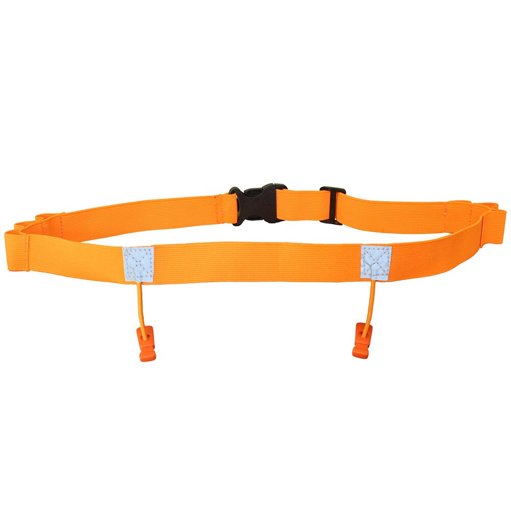 Nummer Riem Outdoor Bib Fietsen Triathlon Unisex Houder Sport Taille Verpakking Polyester Motor Reflecterende Loopwedstrijd