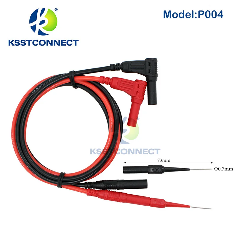 Electronic Specialties Test Lead kit Automotive Test Probe Kit Universal Multimeter probe leads kit: Red