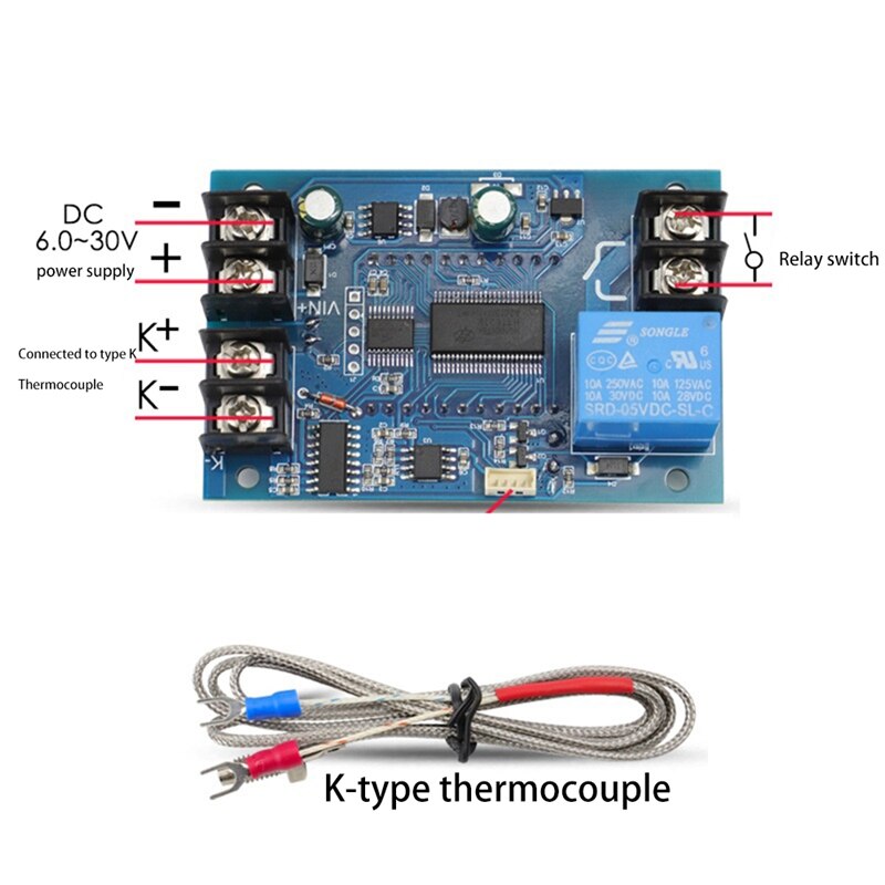 WIFI Remote Thermostat High Precision Temperature Controller Module Cooling And Heating APP Temperature Controller