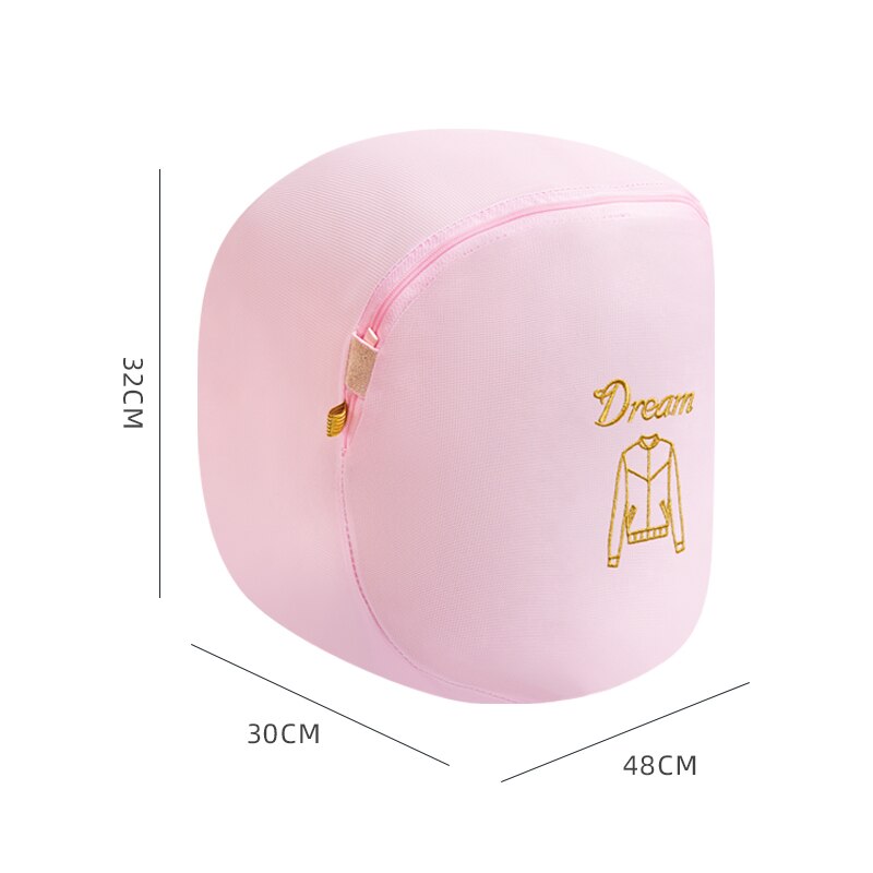 Lingerie Beha Wassen Zakken Ondergoed Anti-Vervorming Filter Mesh Waszak Luxe Waszak Wasmand Wasmachine Zakken: Pink 48-32-30cm