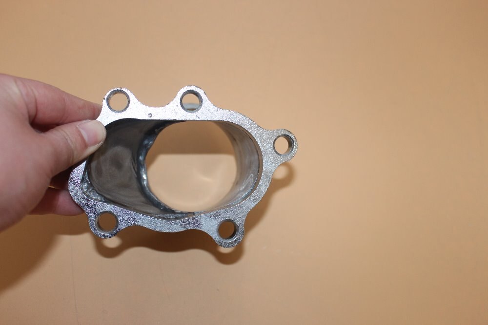 Turbo downpipe laippa  to 3 "v bändin muuntosovitin sopii subaru  td04 5 pultille
