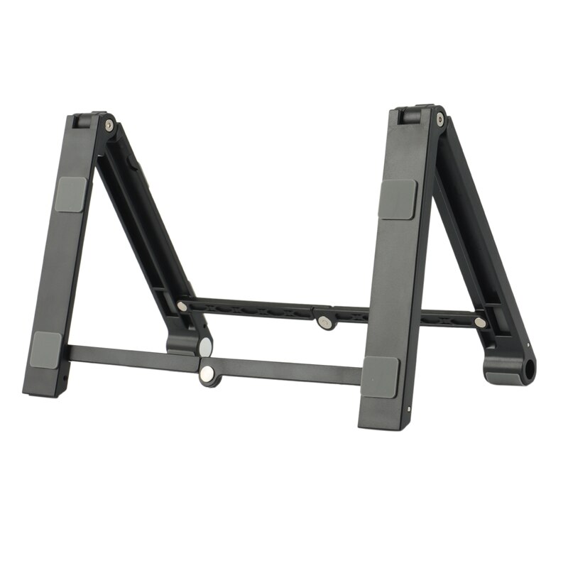 Mini Laptop Stand Adjustable Portable Phone Stand Supports 3 in 1 Laptop Stand for , Mobile Phone Holder: black