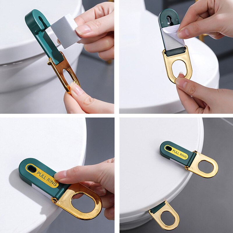 Multifunktionale Deckel Heber Wc Sitz Heber Schrank Griff Schublade Tür Fenster Klapp Griff Wc Stock Griff Universal-