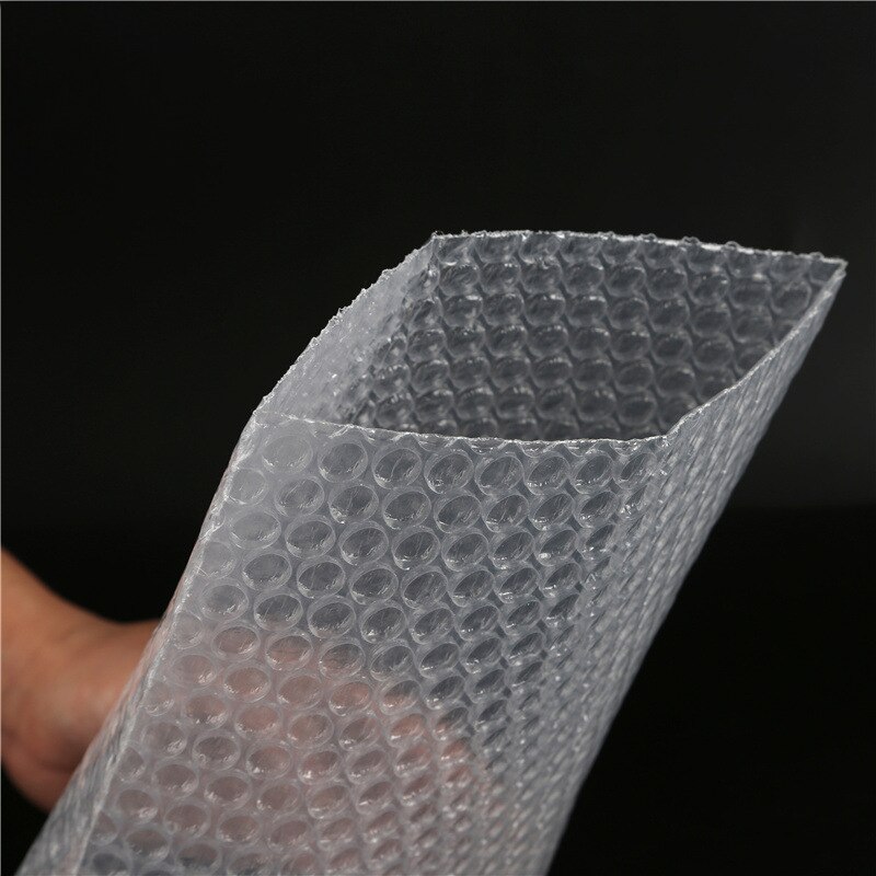 100Pack Mobile Phone Shell Dedicated Foam Bag Transparent Plastic Double-layer Bubble Film Bag Bubble Bag Shockproof