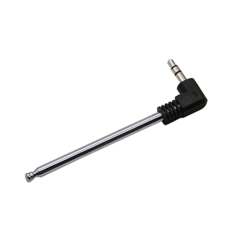 1pc 3.5 mm Signal Booster Retractable FM Radio Antenna Aerial for Mobile Phone Male Jack External Antenna: Default Title