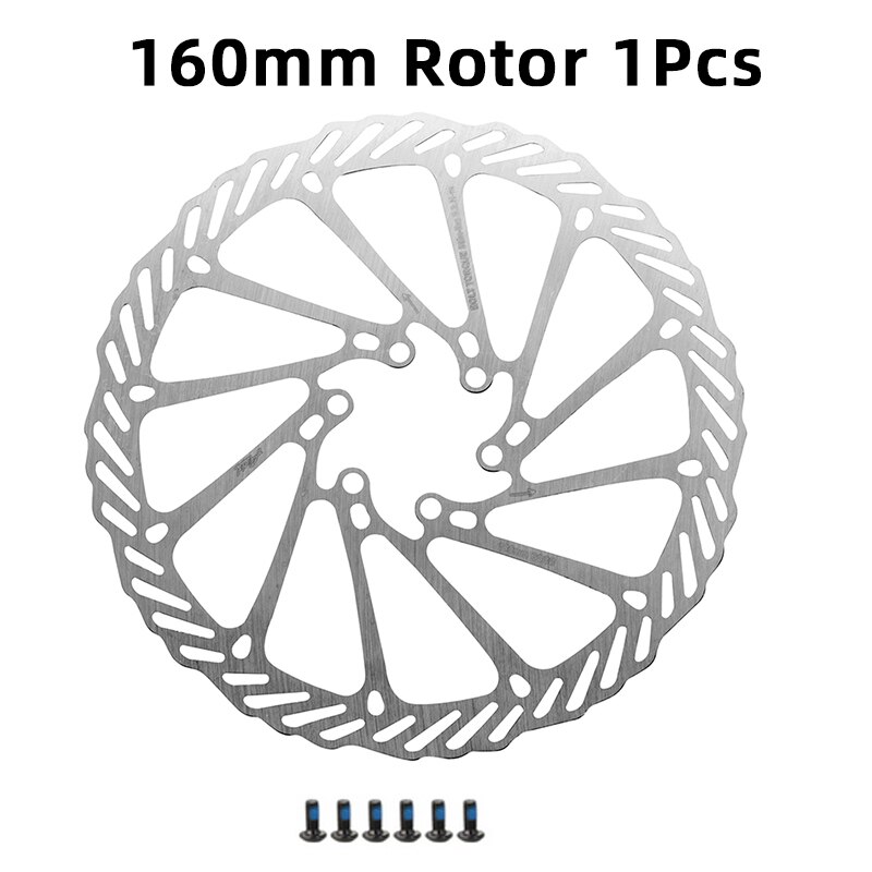 ZOOM HB876 – frein à disque hydraulique pour vtt, 4 pistons, 800mm/1400mm, vélo de montagne, huile: 160mm Rotor 1Pcs