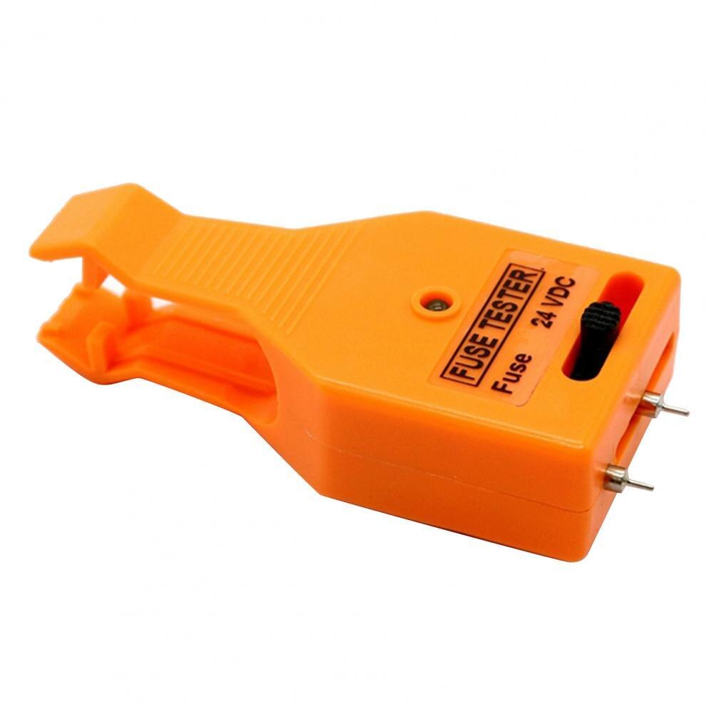 Mini Portable 2 in 1 Car Blade Fuse Tester Multifunctional Checking Easy to Use Blade Fuse Checker Puller Tool for Testing Fuse