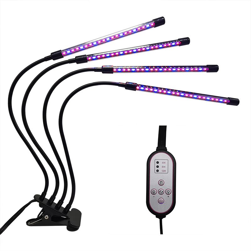 1 Pcs Of Plant Light Growth Lamp Full Spectrum LED Indoor Fleshy Household Fruit And Vegetable Coloring Tool: Big 4 control panel