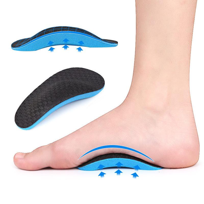 2 STKS EVA Zachte Platte Steunzool Half Pad Voor Sport Verlichten Voetpijn En Verbeteren Houding Voor Sportkleding Schoen Insert Accessorie