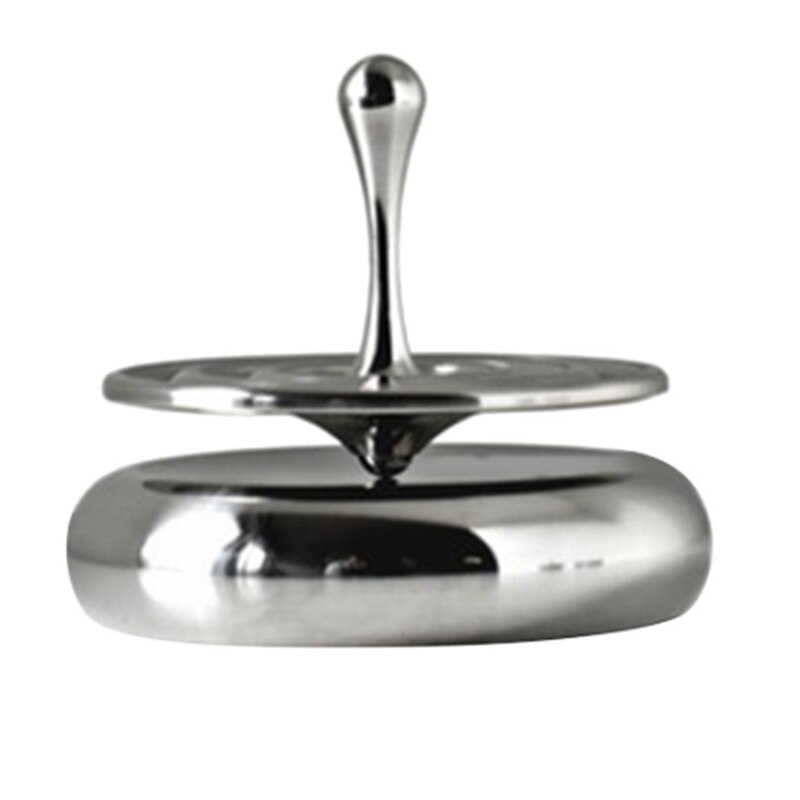 Tol draaiende magnetische decoratie desktop druppels spiner speelgoed film totem print tol
