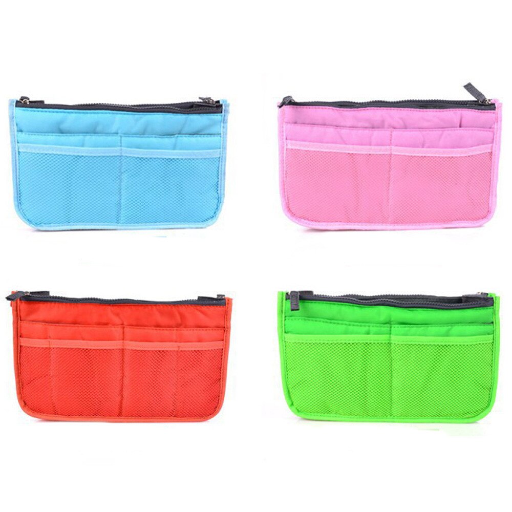 Portable Multi Function Dual Zipper Storage Bag Cosmetic Organizer Holder Outdoor Convenience Bags Sport Storage Bag