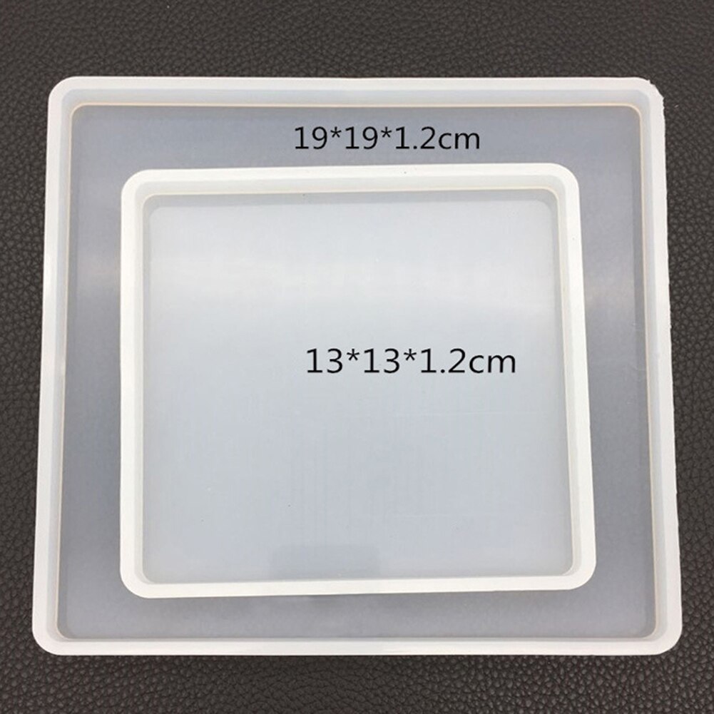 Onderzetter siliconen mallen wolkvormige hars sieraden maken diy uv epoxyhars gietmallen