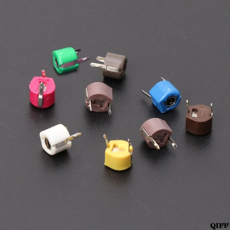 45 Pcs 9 Values Trimmer Capacitor Kit Assorted Adjustable Variable Capacitors APR29