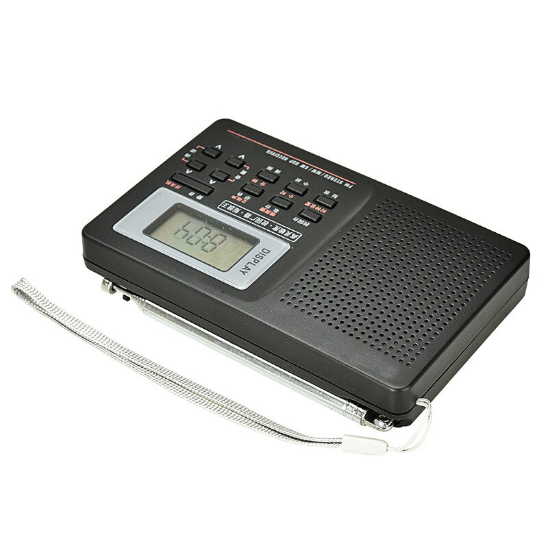 Radio digitale con sveglia funzione Timer per dormire Radio Stereo a batteria AM/FM/SW PUO88