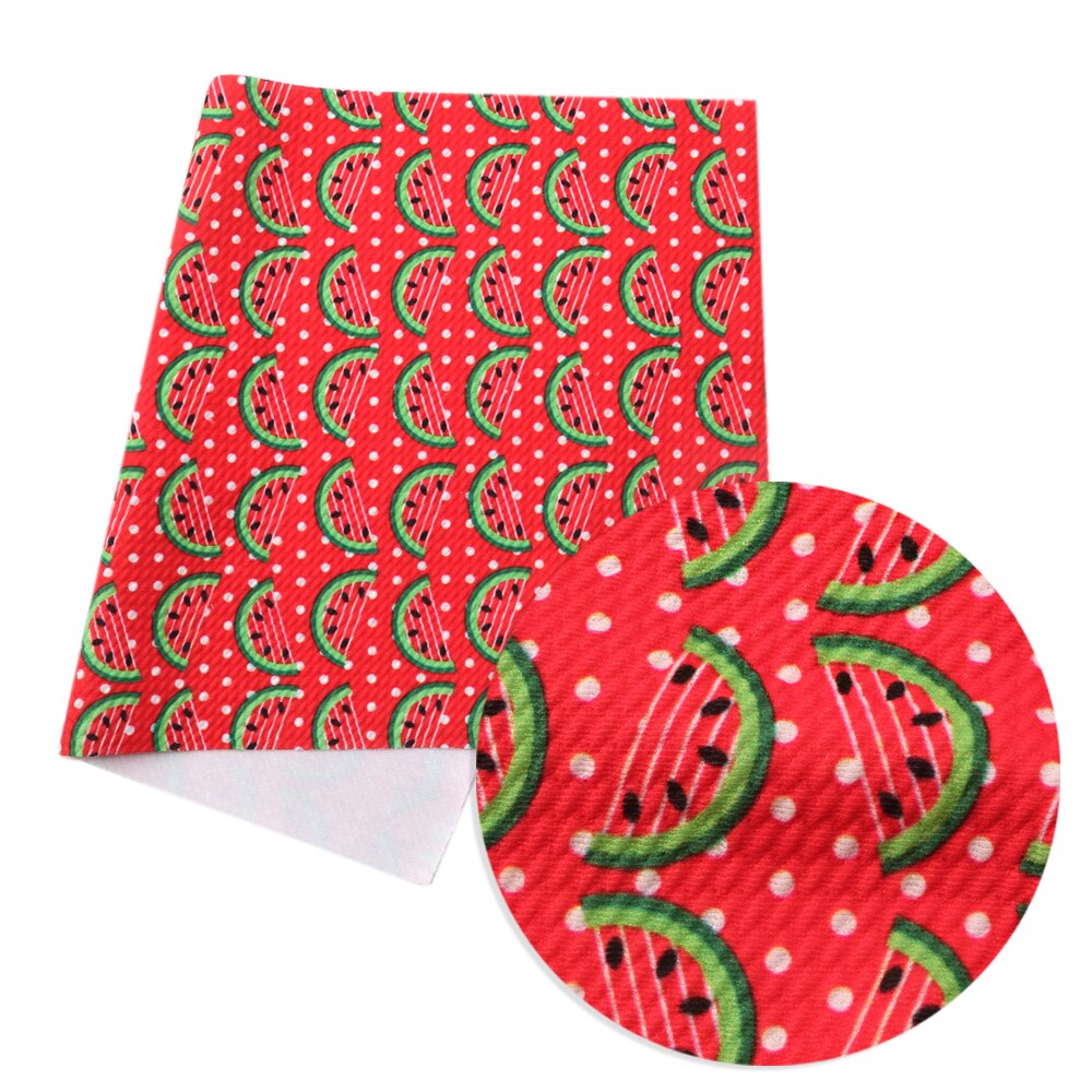 8 Stuks 20*34Cm Fruit Gedrukt Losgekoppeld Bullet Geweven Liverpool Stof Tissue Thuis Textiel Voor Naaien Quilten, 1Yc10627
