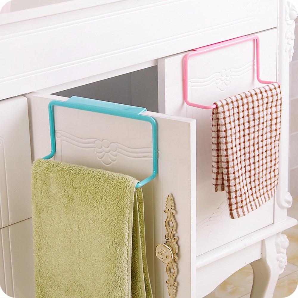 Handdoek Kast Kast Hanger Handdoekenrek Opknoping Houder Organizer Badkamer Keuken Spons Houder Opbergrek Voor Badkamer