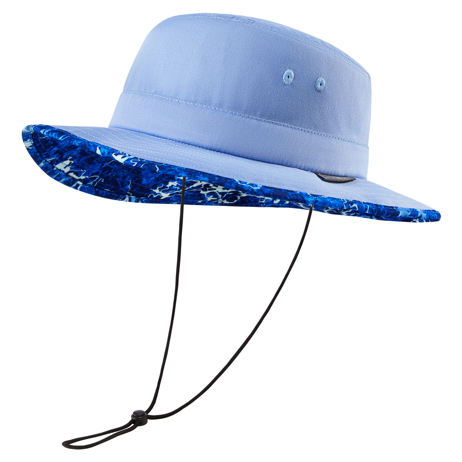 Udissolve-Chapeau de Soleil Pliable à Motifs, Sous Bord E27, pour l'Été, Randonnée, Pêche, Plage, Safari, pour Homme et Femme, 50 +: Rouge / M
