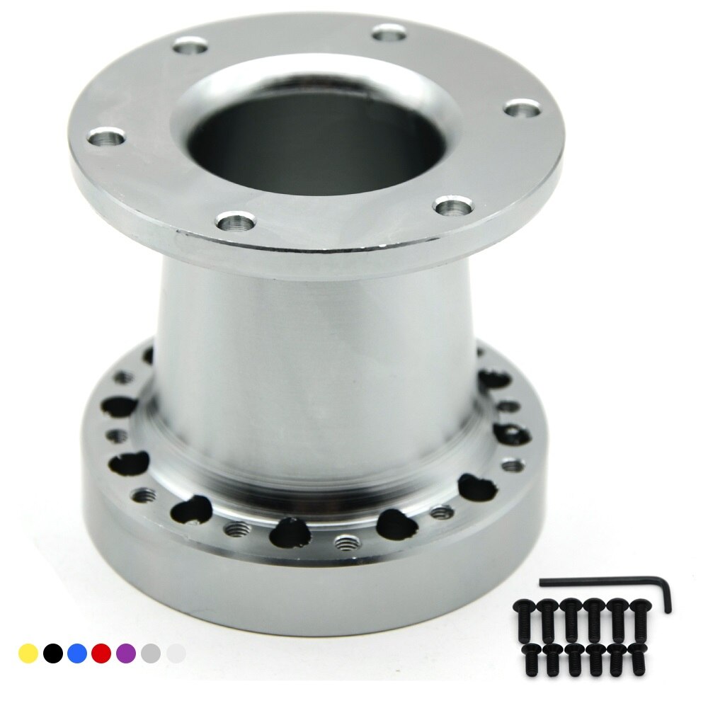 Universal Steering Wheel Hub Spacer 76MM Steering Wheel Hub Boss Kit Adapter Spacer