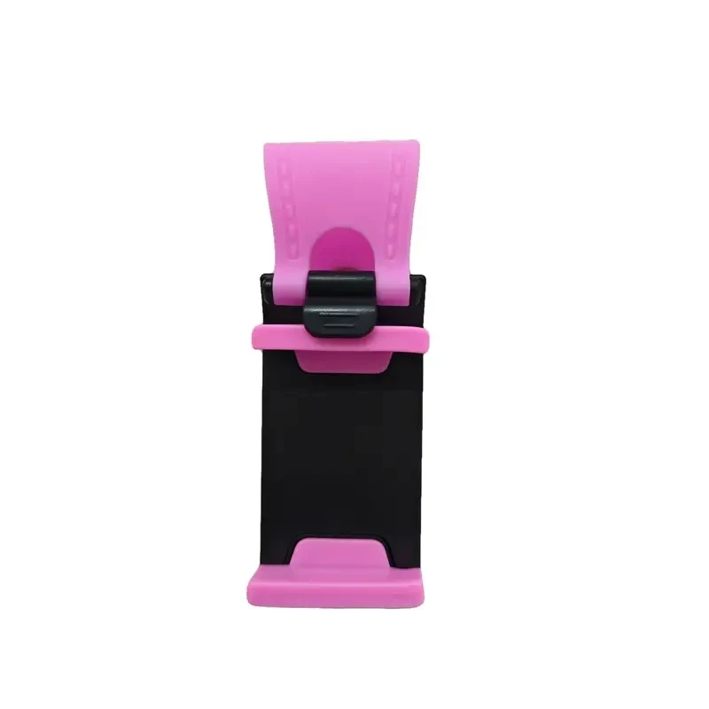 Soporte Universal para teléfono para volante de coche, soporte con gancho para navegación, soporte para teléfono móvil en coche para iPhone, Xiaomi y Samsung: Blanco