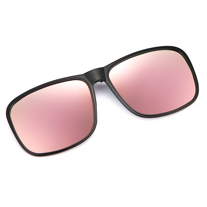 Sonnenbrillen-Clip für Damen und Herren, hochklappbar, polarisierte Sonnenbrille, zum Fahren, Nachtsicht, zum Anklipsen, Angeln, Radfahren