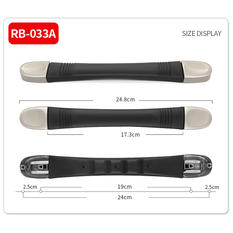 20 arten Schwarz Universal Gepäck Griff Koffer Griff Ersatz Reise Trolley Griff Tasche Griff Grip Zubehör