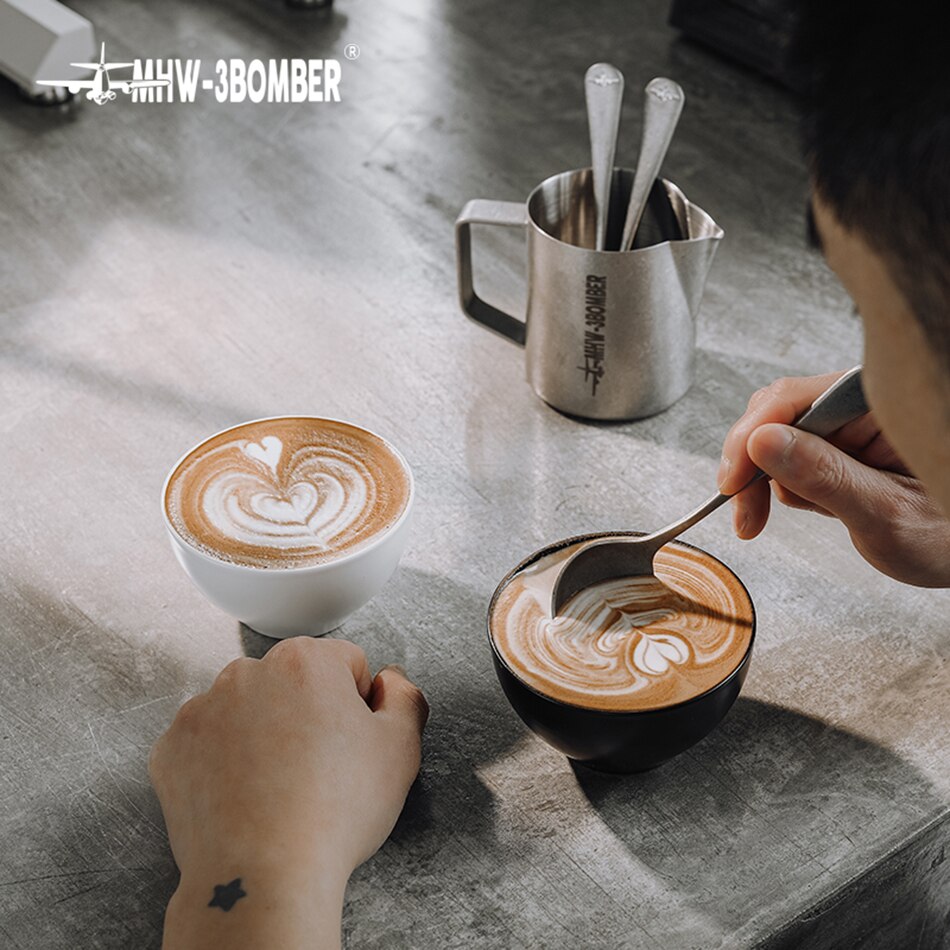 200ml Measuring Suit For Cupping Cup Ceramic Coffee Cup U-shaped Coffee Evaluation Cup Measuring Bowl Competition Accessories