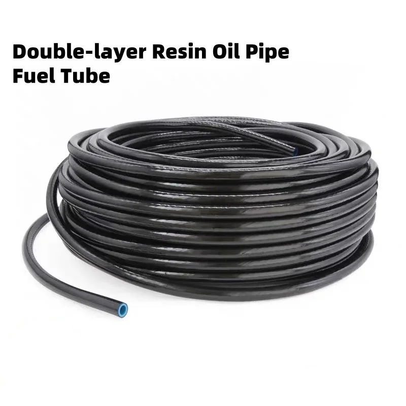 Mangueira diesel para tubulação de óleo de resina tpu, 1/3/6m, 6/8/10/12/16mm, mangueiras de combustível à prova de explosão de alta temperatura e pressão