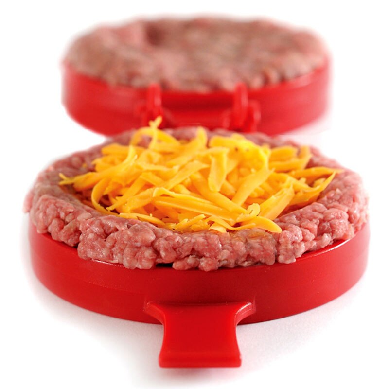 ¡Producto en oferta! 1 pieza de molde de plástico para hacer hamburguesas y hamburguesas, máquina para hacer hamburguesas, máquina para hacer hamburguesas, molde para pastelería, utensilios de cocina