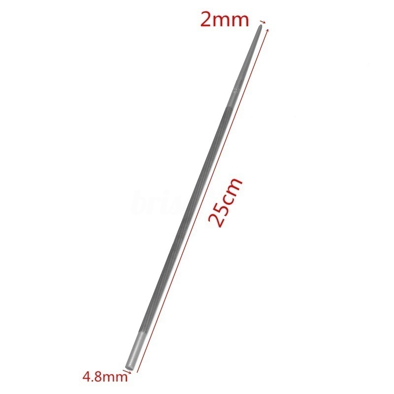 12 stuks kettingzaag ronde vijlen 4,8 mm voor het slijpen van kettingzaagslijper meestal