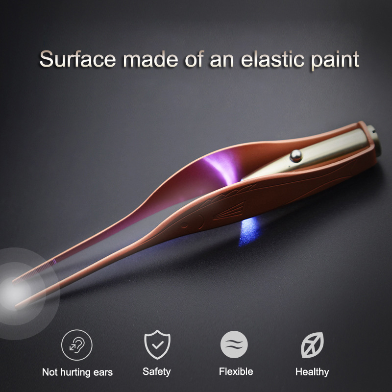 1 Pcs Oor Picks Kinderen Led Licht Oor Schoonmaken Tool Voor Oor Hygiëne Zorg