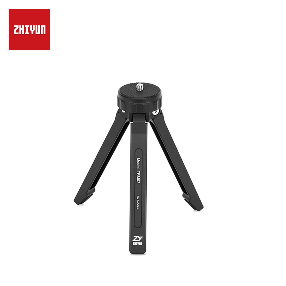 ZHIYUN Official Tripod Monopod TRM02 for Crane 2/M/V2/Plus/Smooth 3/Q Gimbal Handheld Stabilizer Accessories with 1/4 Inch Screw