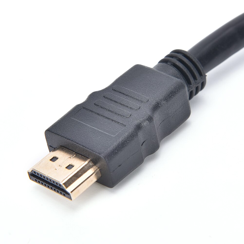 HDMI 1 Male To Dual HDMI 2 Female Y Splitter Cable Adapter HD LED LCD TV 30cm HDMI Male To Female Splitter Cables