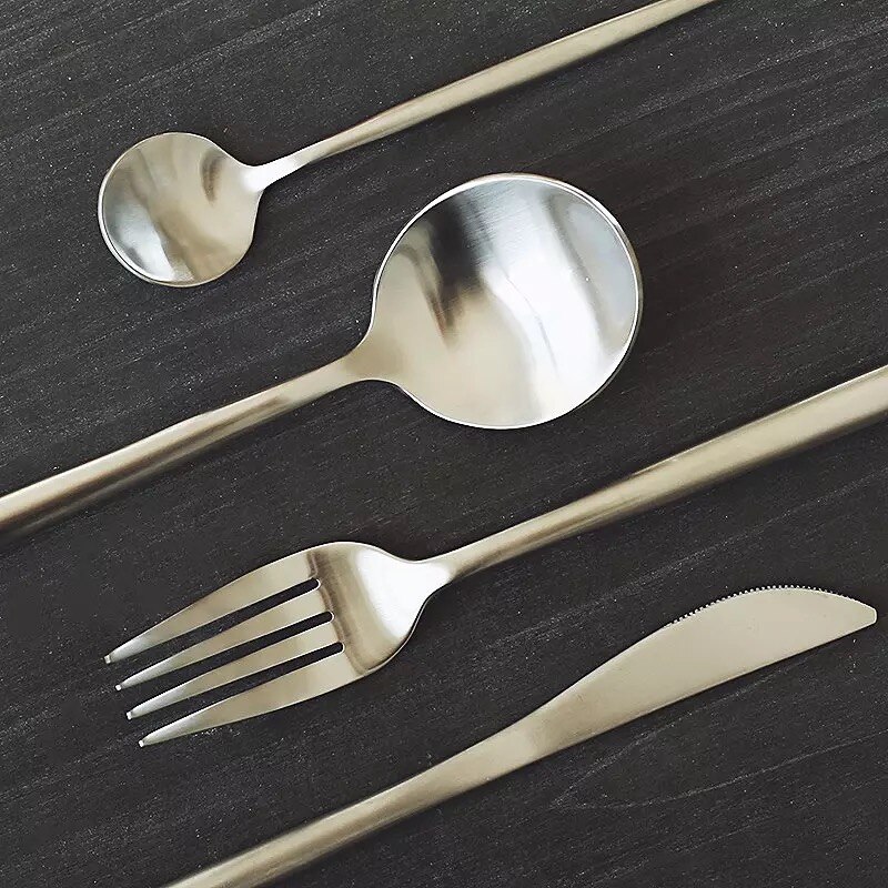 Diner Set Bestek Messen Vorken Lepels Wester Keuken Servies Roestvrij Staal Thuis Party Westerse Voedsel Servies Set