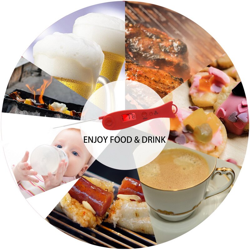 High Temperature Resistant Oven Thermometers Household Stainless Steel Thermometer BBQ Thermometer Kitchen Baking Tools