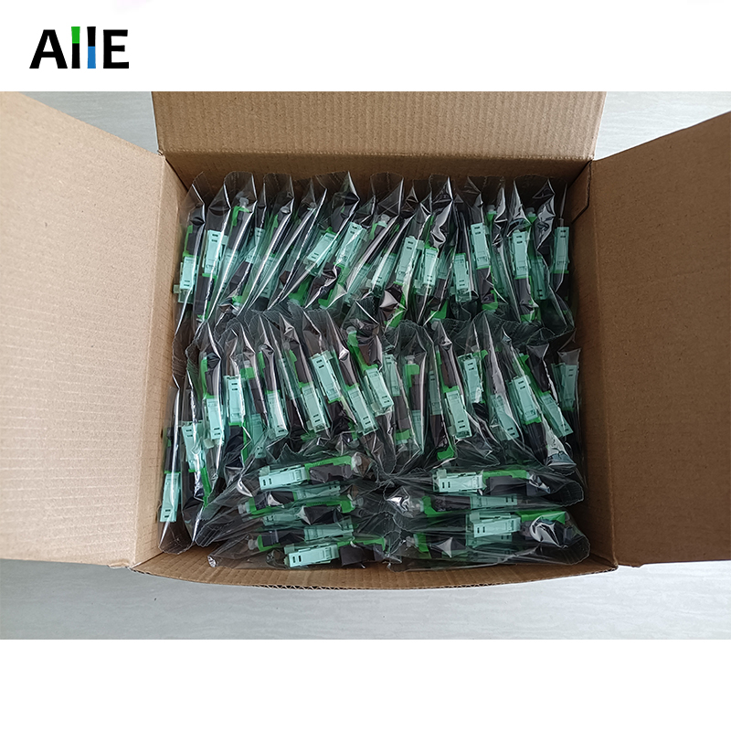 SC UPC APC Fiber Optic Connector FTTH Fiber Optical Fast Connector 53mm Embedded Optica Quick Connector UPC